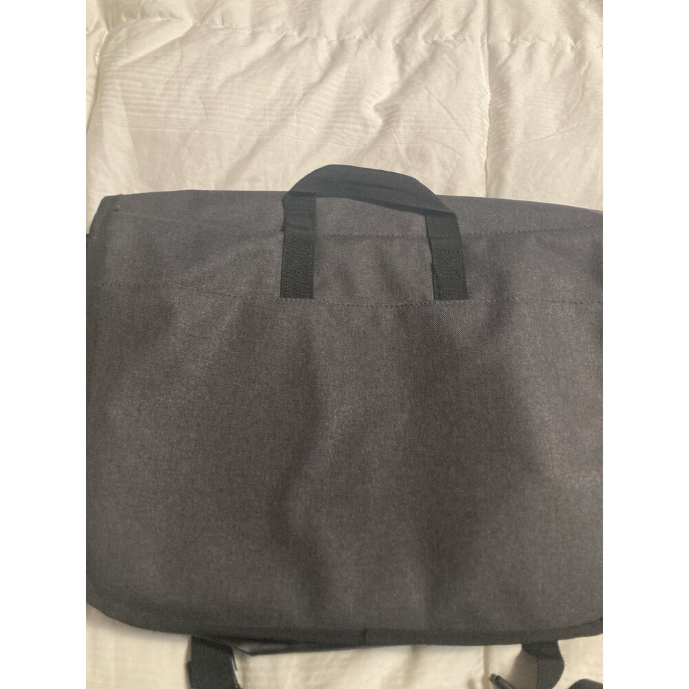 Ogio Laptop Computer Messenger Bag Gray 16" x 11" X 4” Adjustable Strap - Picture 6 of 12